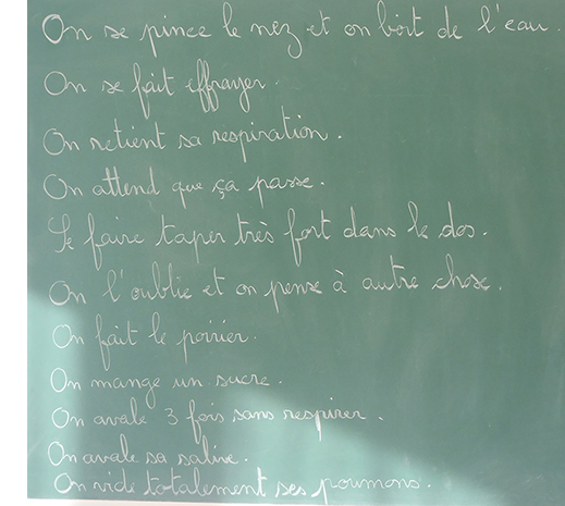 Comment Arreter Le Hoquet Le Site De La Fondation La Main A La Pate