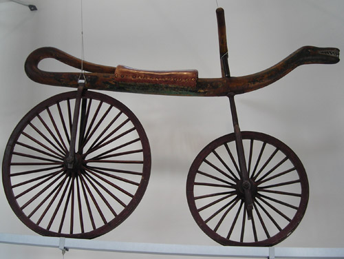 bicyclette des années 1860